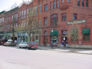 There are many stores around Cooperstown that sell baseball memorabilia.